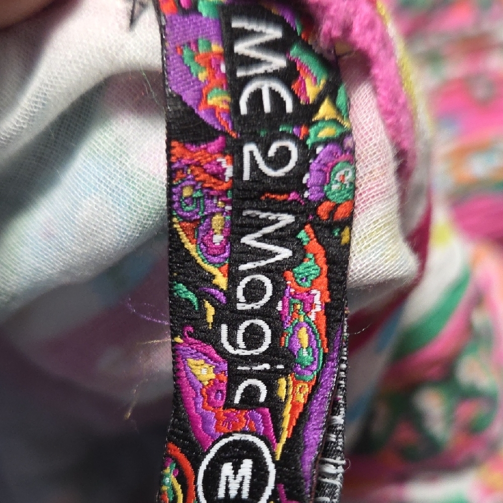 Meg 2 Magic Anthropologie Pink and Green Maxi Dress - Picture 2 of 8